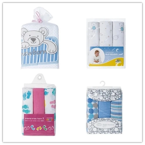 100% Cotton Muslin Baby Diapers/Nappies