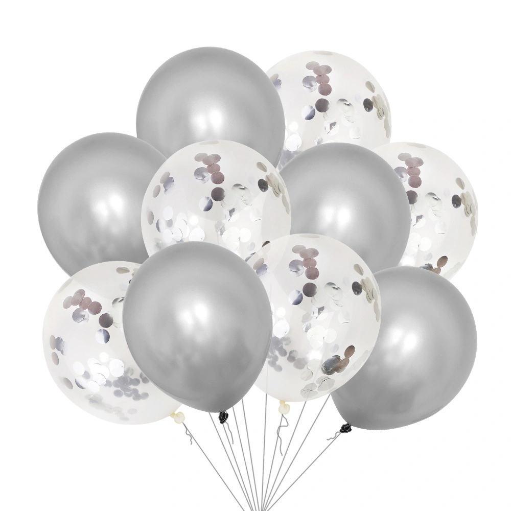 Event Decorations 10 Pieces Latex Confetti Balloons Set Birthday Party Wedding Baby Shower Proposals Bl14501